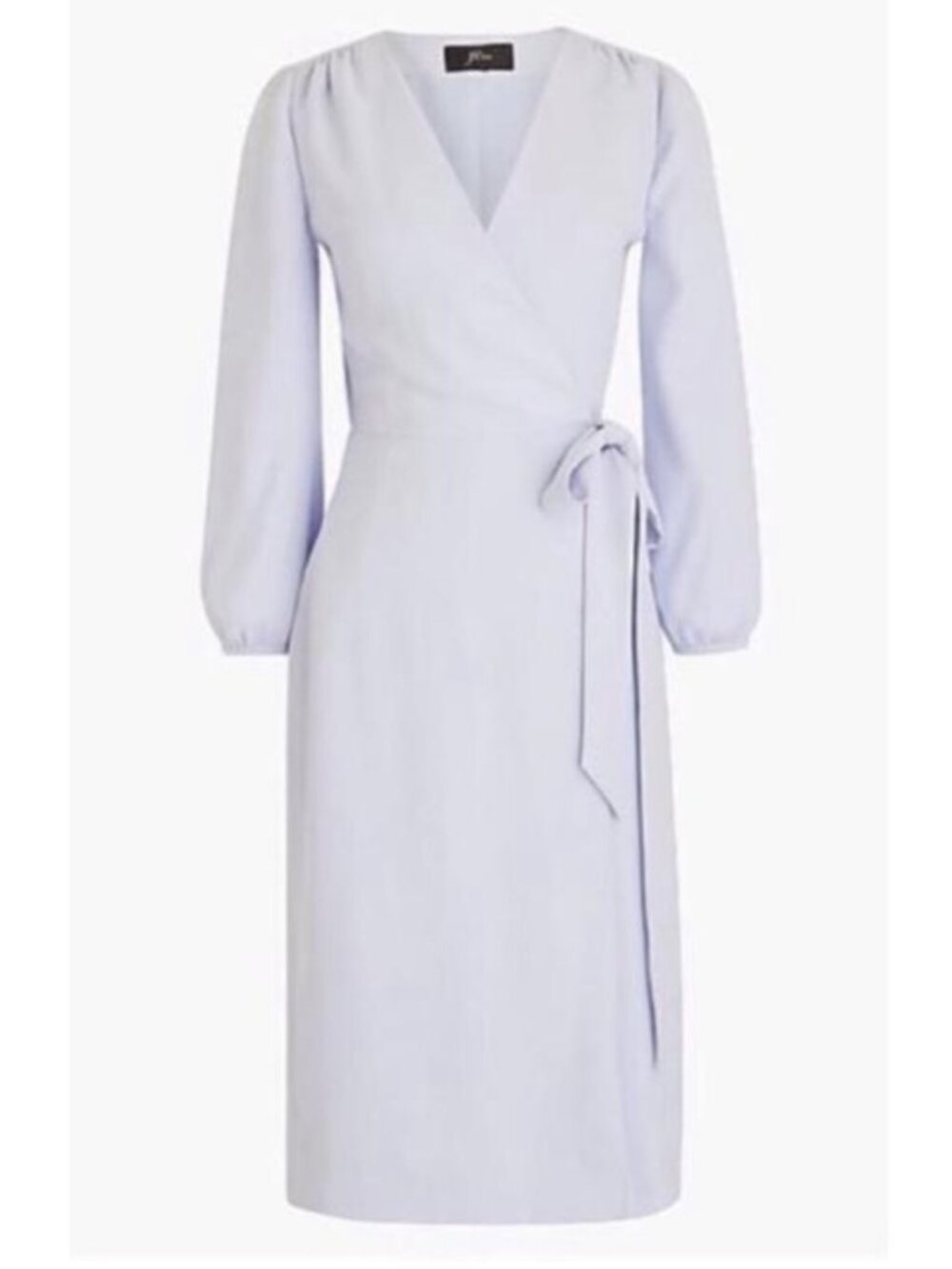NEVER WORN Light Blue J Crew Wrap Dress (6)